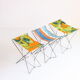 Nomad folding camping stools, France 1950s, set of three.