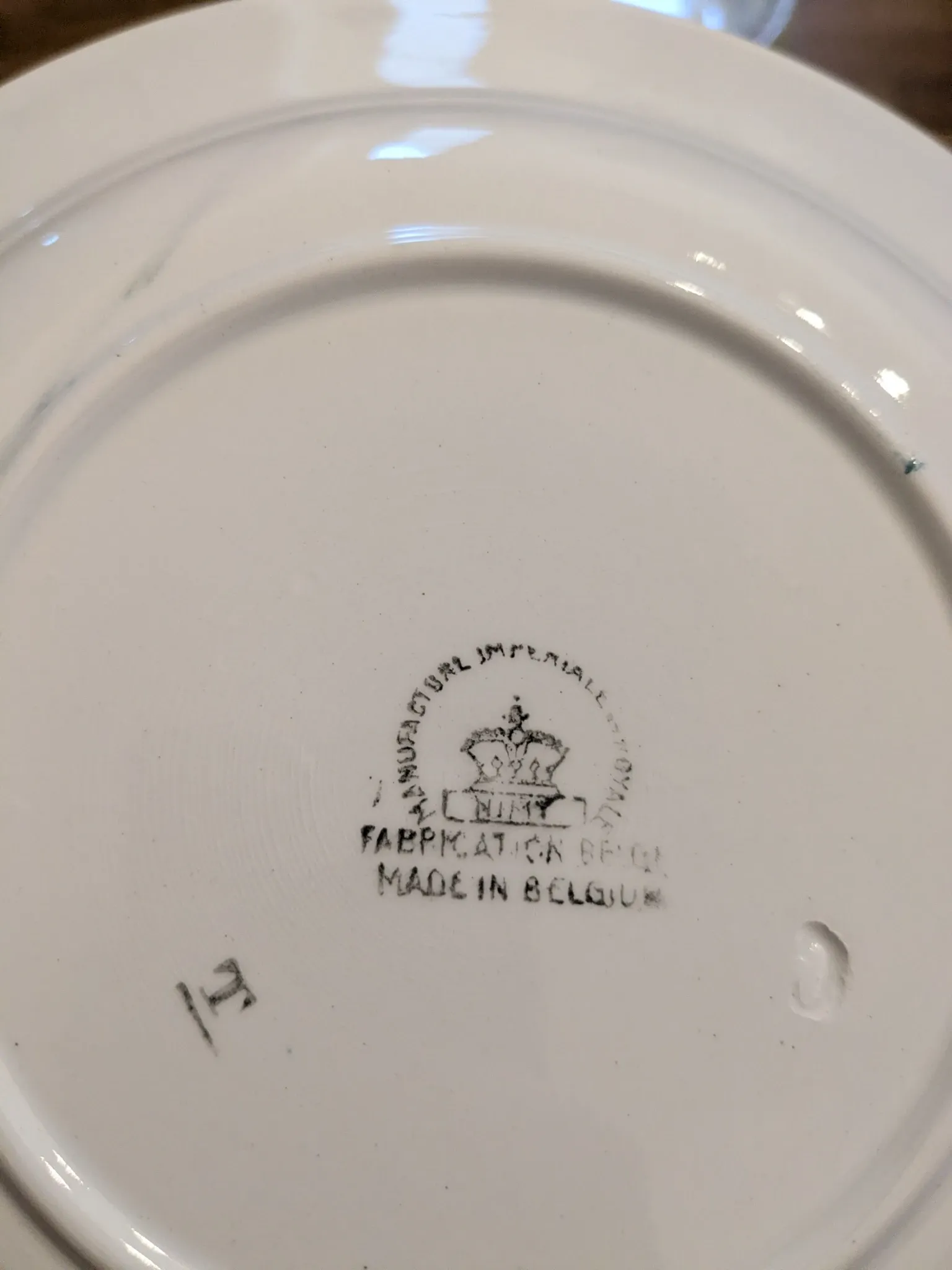 Six deep plates Nimy