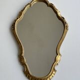 Baroque gilded wood mirror 60x40cm