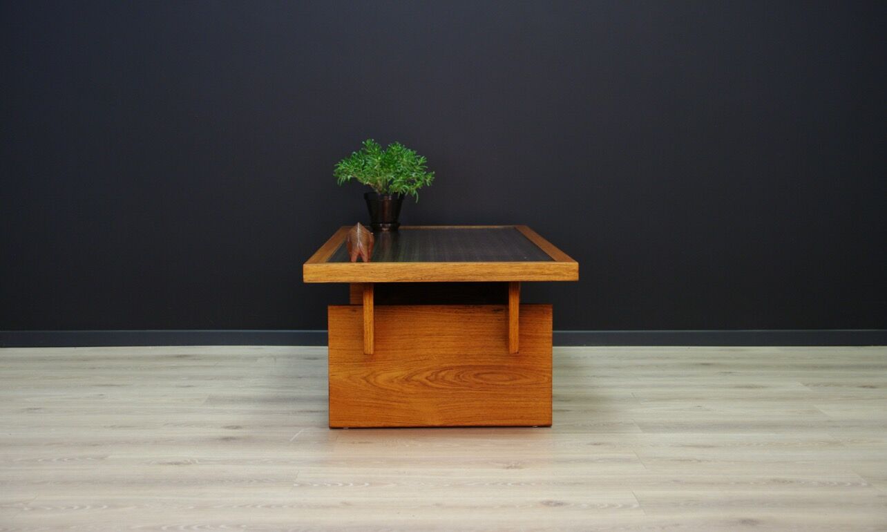 Table basse palissandre 60/70