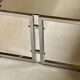 Vintage chrome and glass lounge table 1970