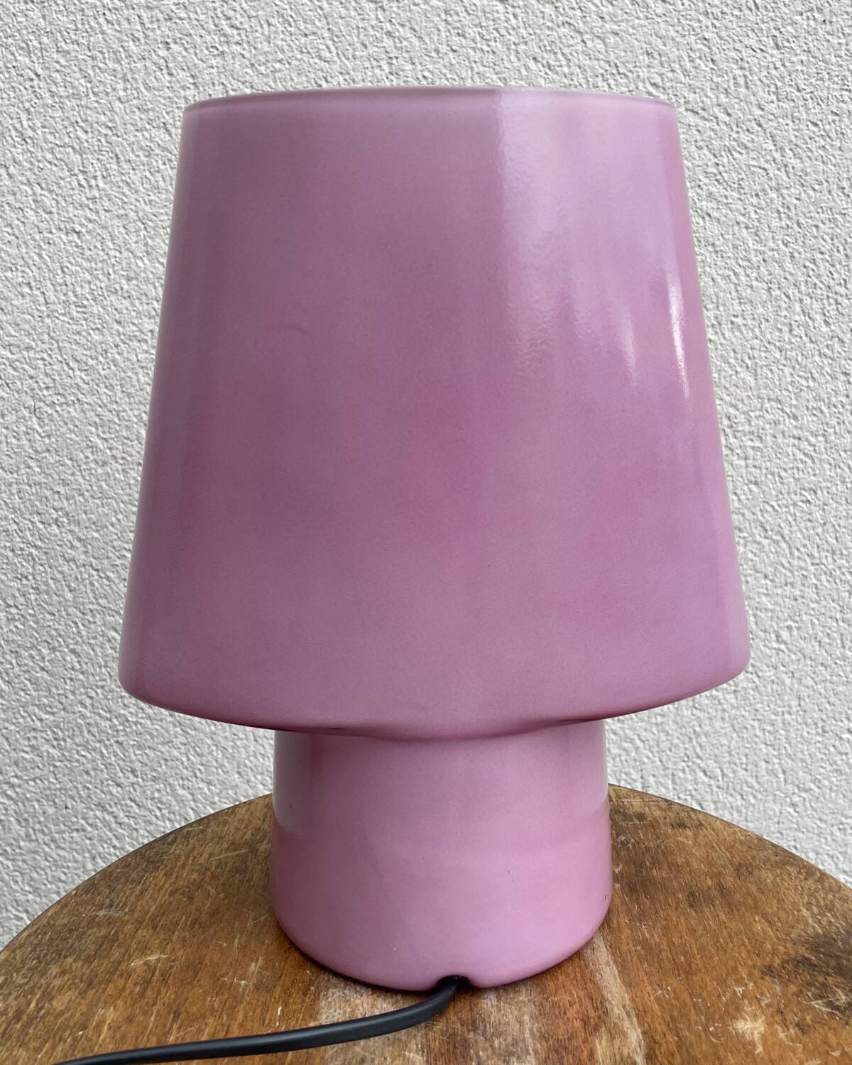 Vintage Habitat mushroom lamp