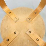 Suite of 3 Alvar Aalto stools for Artek