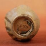 Small Art Nouveau vase in flamed glazed stoneware by Charles Greber