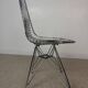 Chaises filaires chromées vintage – Lot de 4