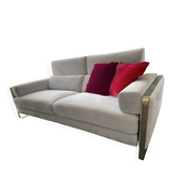 Canape full relax electrique / batteries en tissus