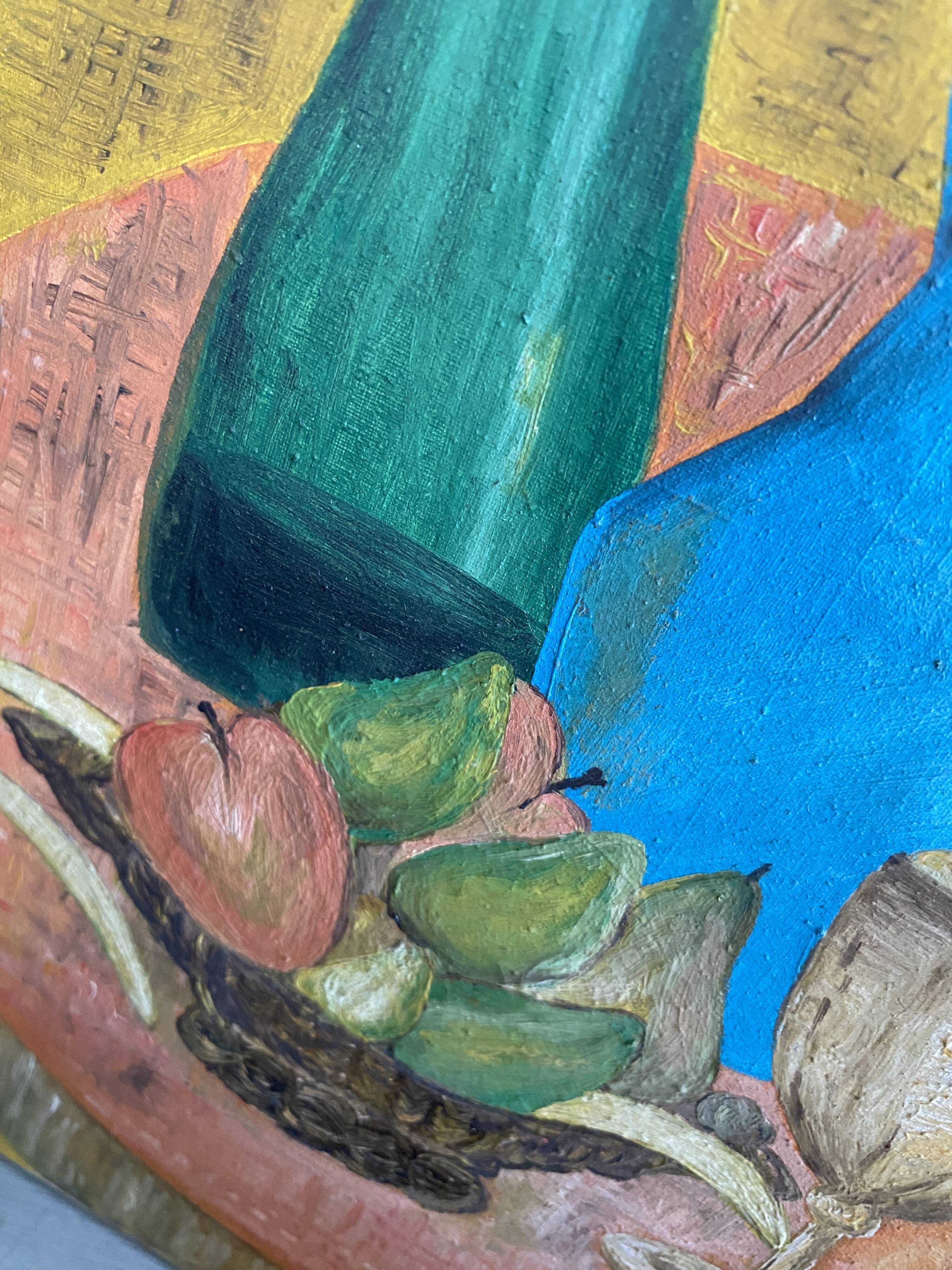 Oil on canvas still life
