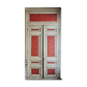 Facade de placard a double portes