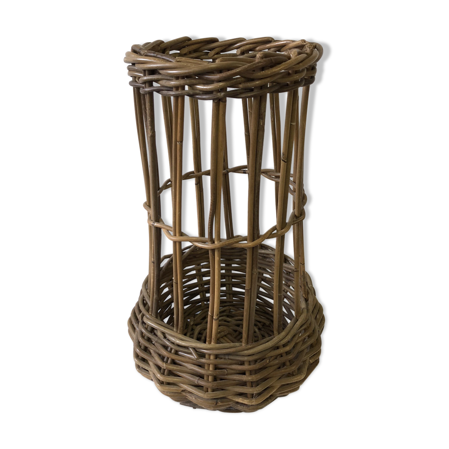 Door umbrella vintage rattan