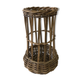 Door umbrella vintage rattan