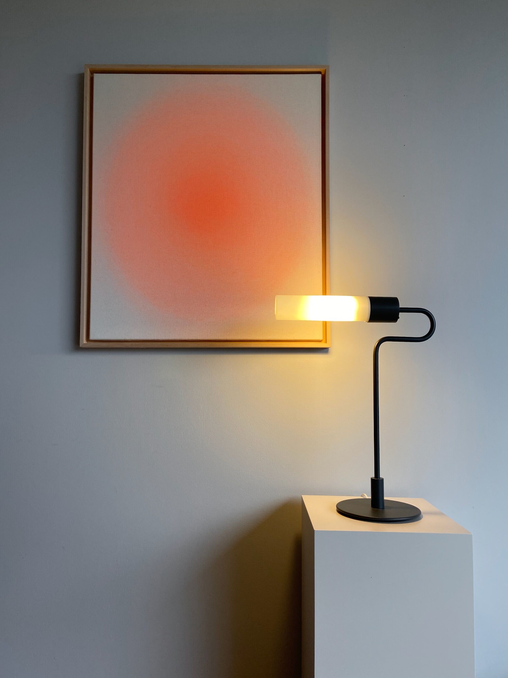 Royal Copenhagen Flamingo Table Lamp 1980's Jørgen Møller Denmark
