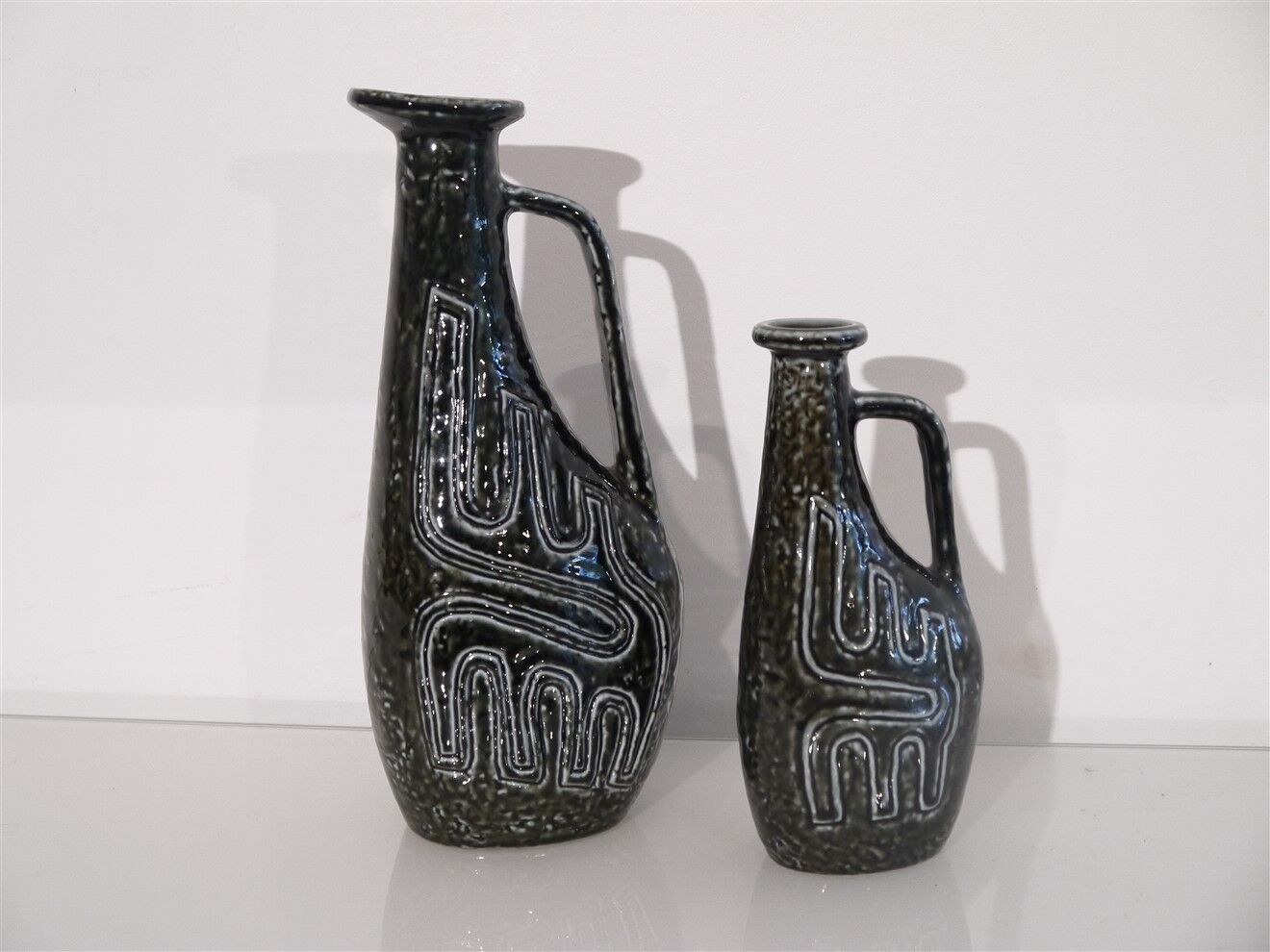 Pair of ceramic vases by Gunnar Nylund 1960