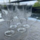 Verres a pieds cristal