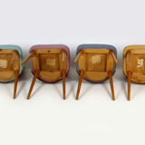 Mid-Century Chairs from ONV Pisek, 1963, Set of 4