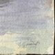 Tableau, aquarelle G. Girardot (1856-1914), Paysage aux barques vers 1903