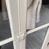 Glazed hosiery cabinet showcase