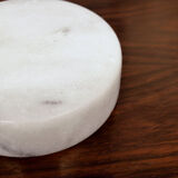 Italian ashtray in Carrara marble