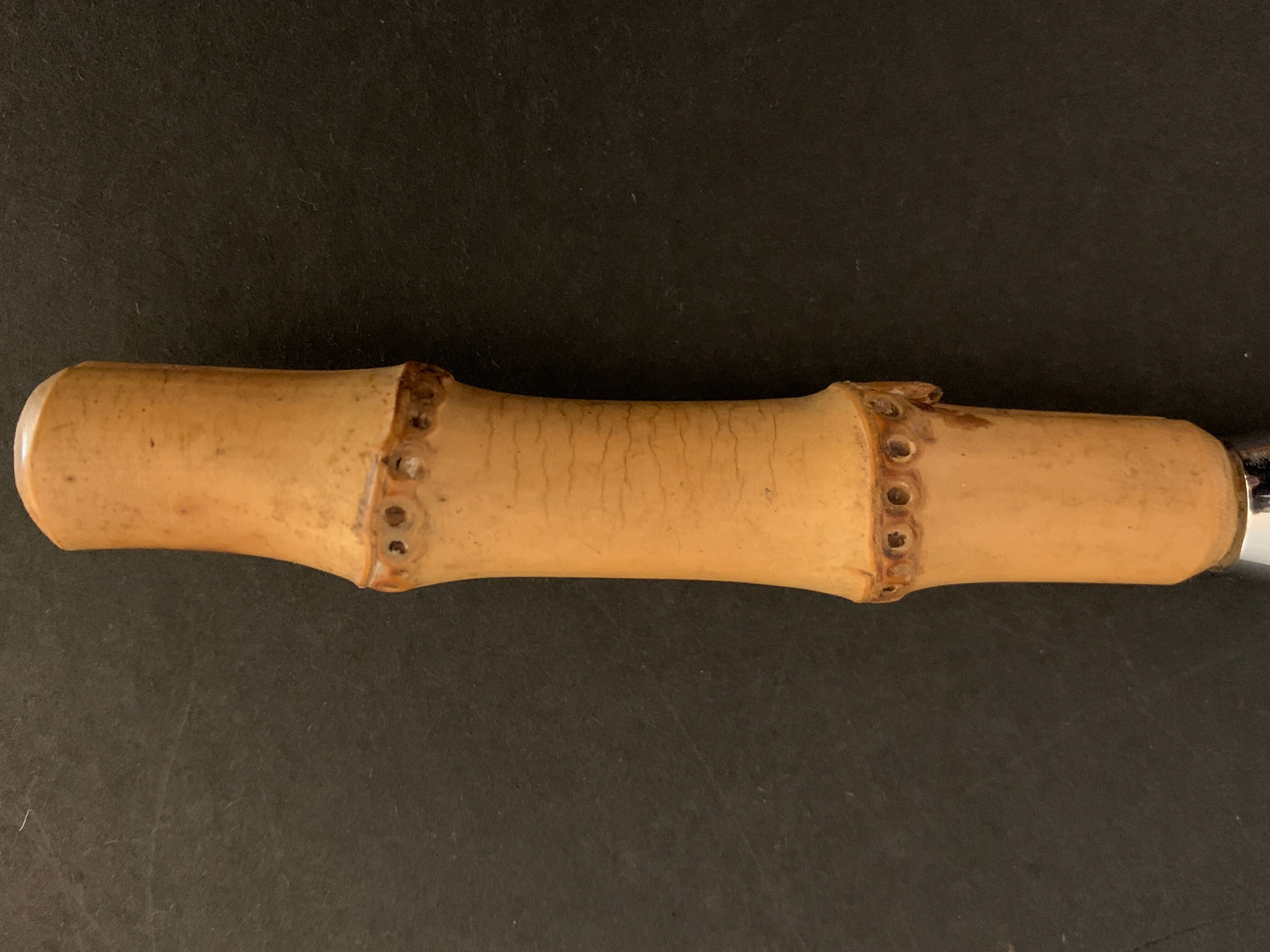 French bottle opener with bamboo handle, 1960