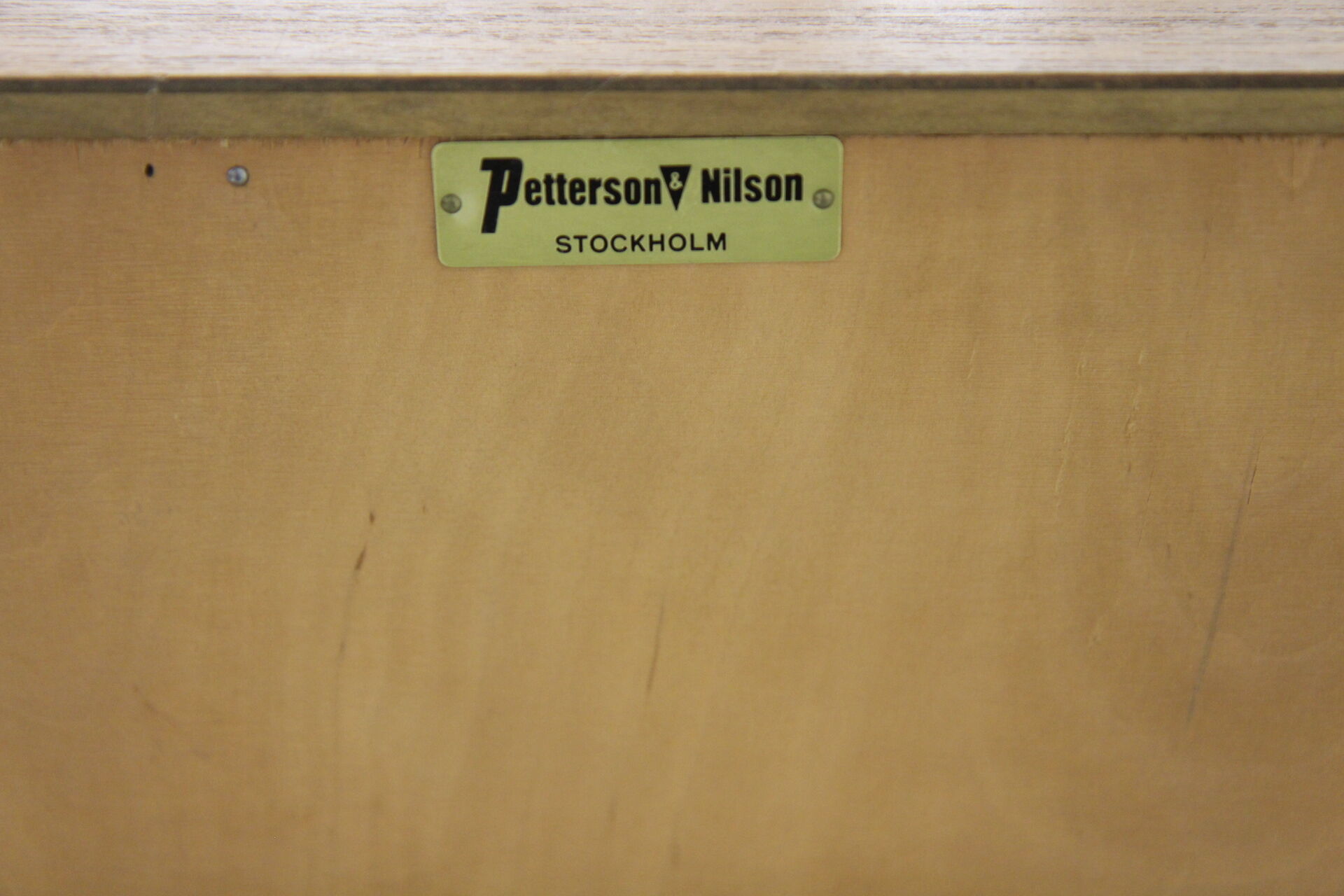 Scandinavian enfilade Petterson & Nilson, Stockholm, Sweden, 1960