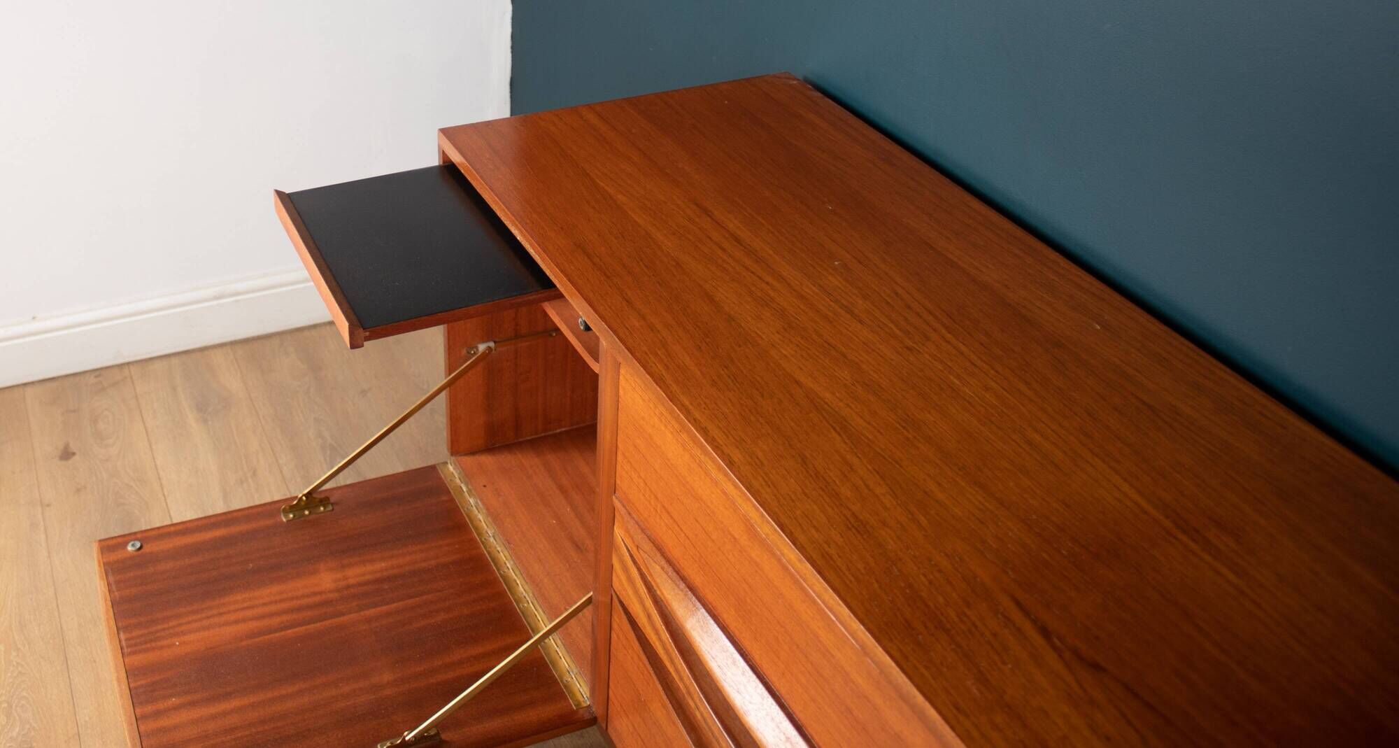 Retro teak 1960s long mcintosh of kirkcaldy sideboard by tom robertson