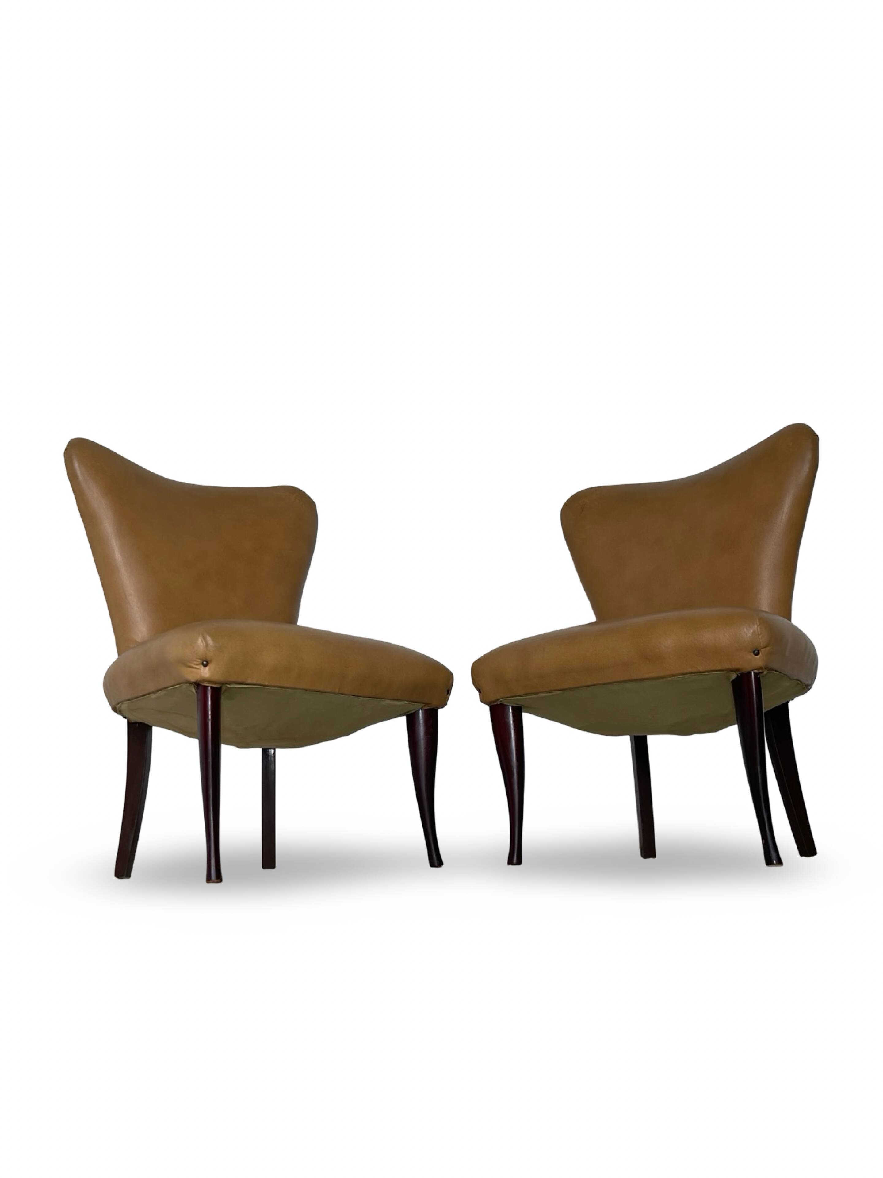 Chaises d'appoint italiennes années 1960