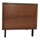 Petit meuble d'appoint bois et métal, années 70
