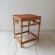 Vintage rattan table
