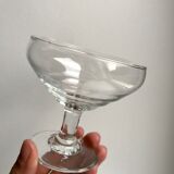 Set of 5 champagne glasses old 40-50 years