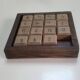 Antique wooden sliding puzzle - Popular art from the late 19th century - Complete