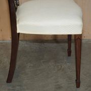 Paire de chaises d'appoint victoriennes George Hepplewhite Prince de Galles