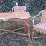 Vintage 60s rattan show