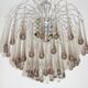 An original Paolo Venini Murano chandelier, Italy, 1970s.