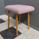 Pink small stool 1970s