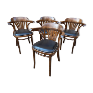 Set de 4 chaises bistrot