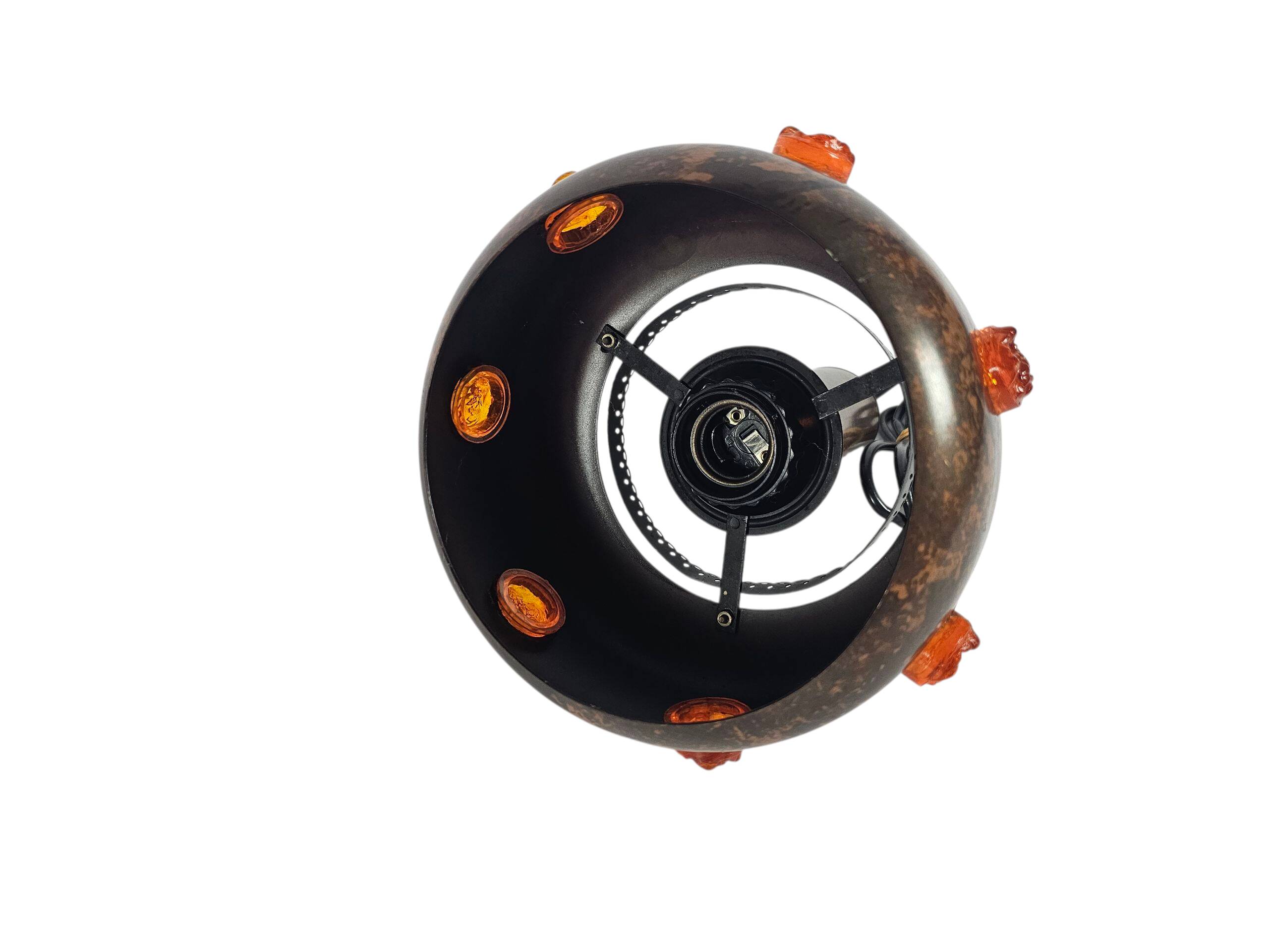 Herda Holland - pendant lamp - copper - Space ace - 80's