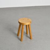 Stool by Charlotte Perriand for Les Arcs 1600, circa 1965