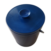 1960 blue metal ice bucket