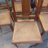 Set of 6 Art Deco chairs