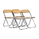 Four 'Plia' chairs by Giancarlo Piretti for Castelli