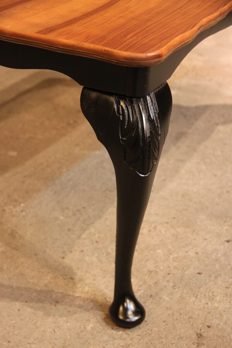 English coffee table walnut