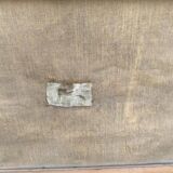 Oil painting on canvas, house and lake, 120x80cm