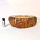 Vintage ochre alabaster ashtray by Romano Bianchi vintage 1960 marble