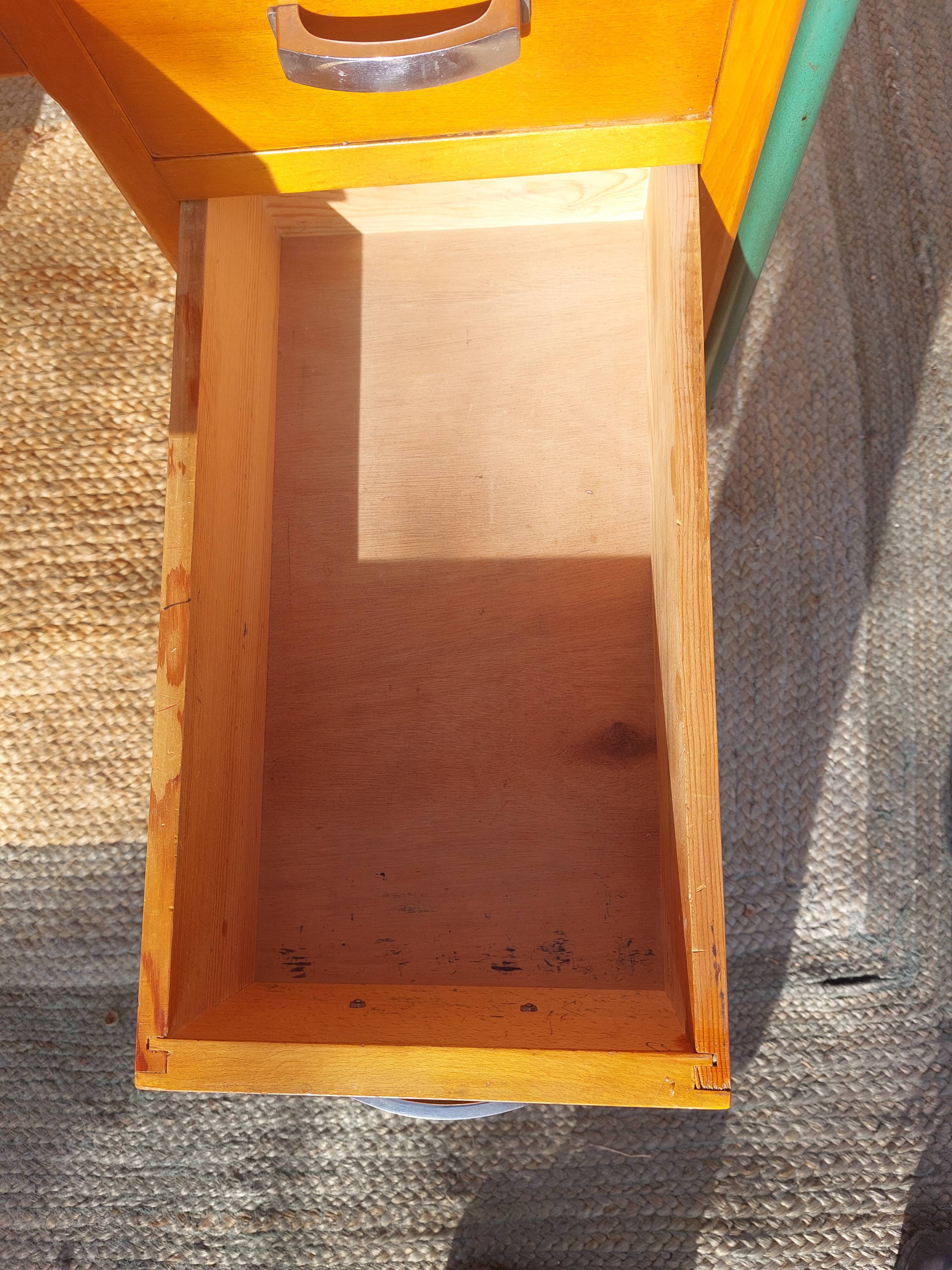 Vintage schoolmaster's desk