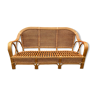 Rattan sofa from the 60s-70s