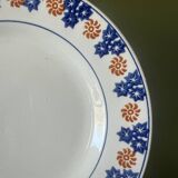 Assiettes plates St Amandinoise