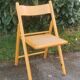 Vintage folding chair