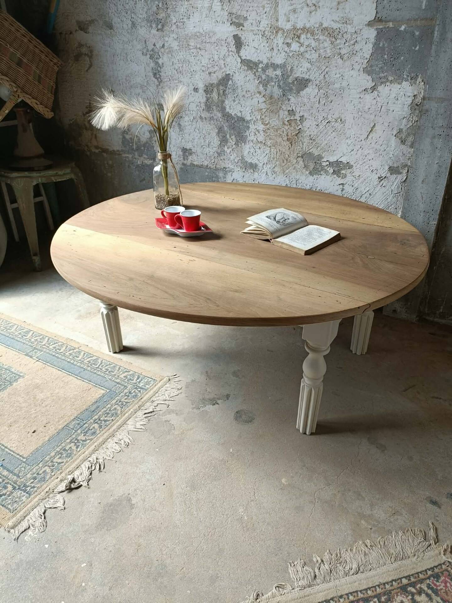 Table basse ronde 