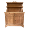 Buffet vaisselier en bois ancien deux corps