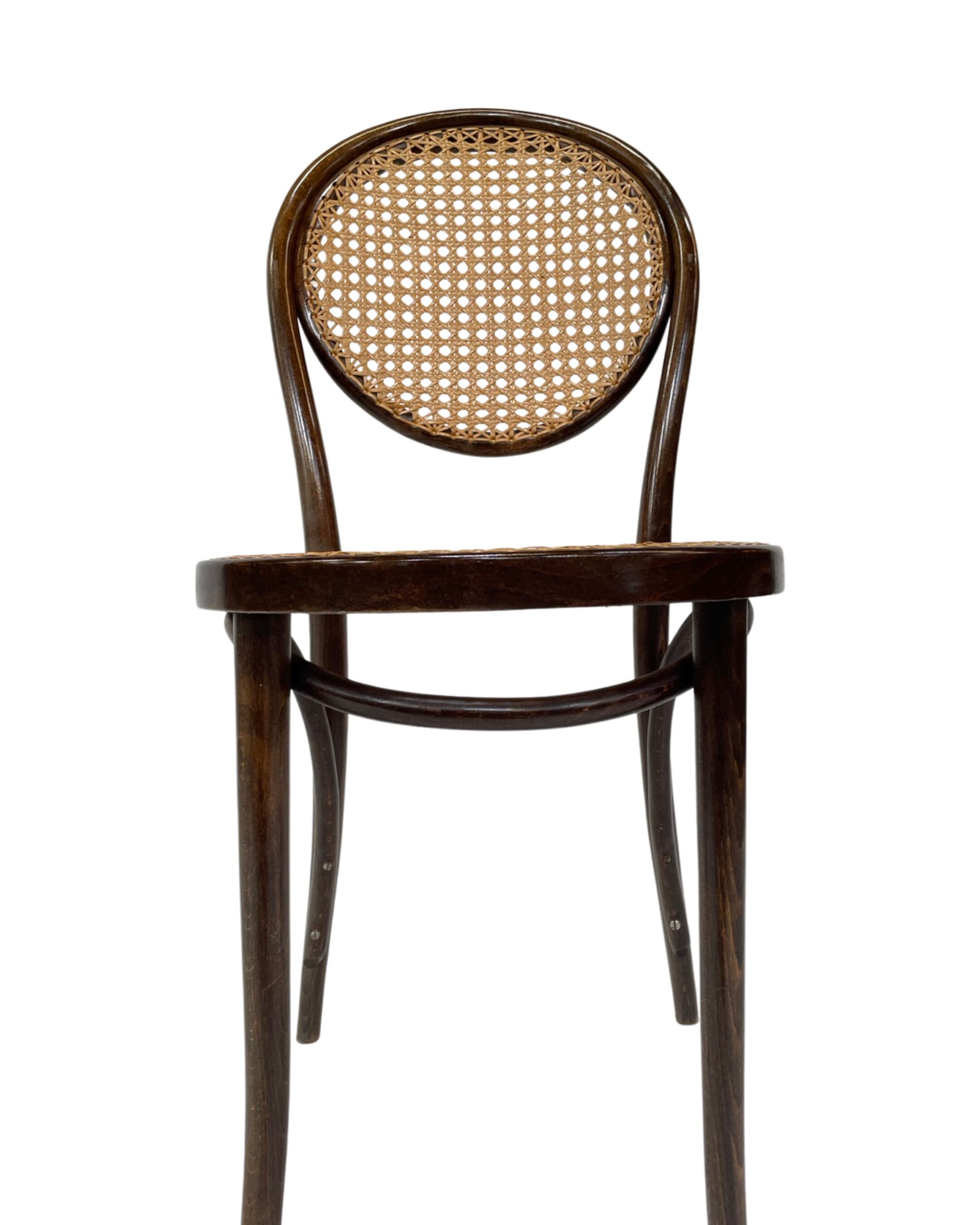 Ensemble vintage de quatre chaises Michael Thonet ZPM Radomsko Design