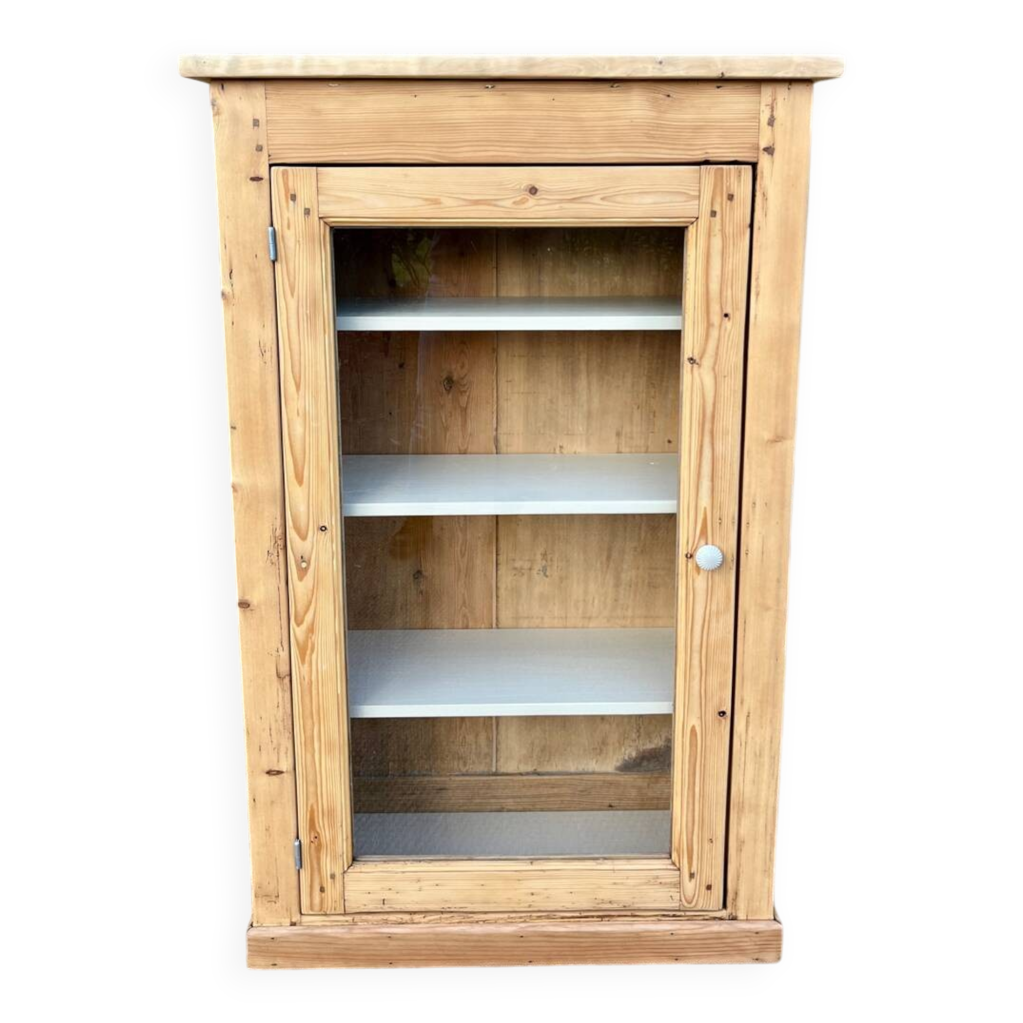 Solid wood display case